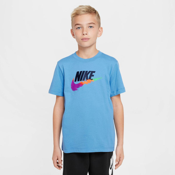 NIKE NIÑO TSHIRT BRANDMARK BLUE BEYOND
