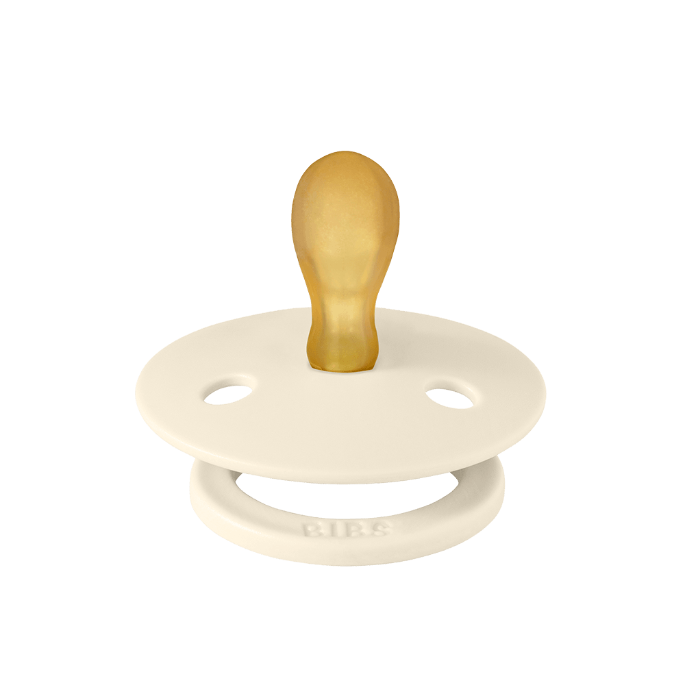 BIBS CHUPO LATEX SIZE1 IVORY 3PK