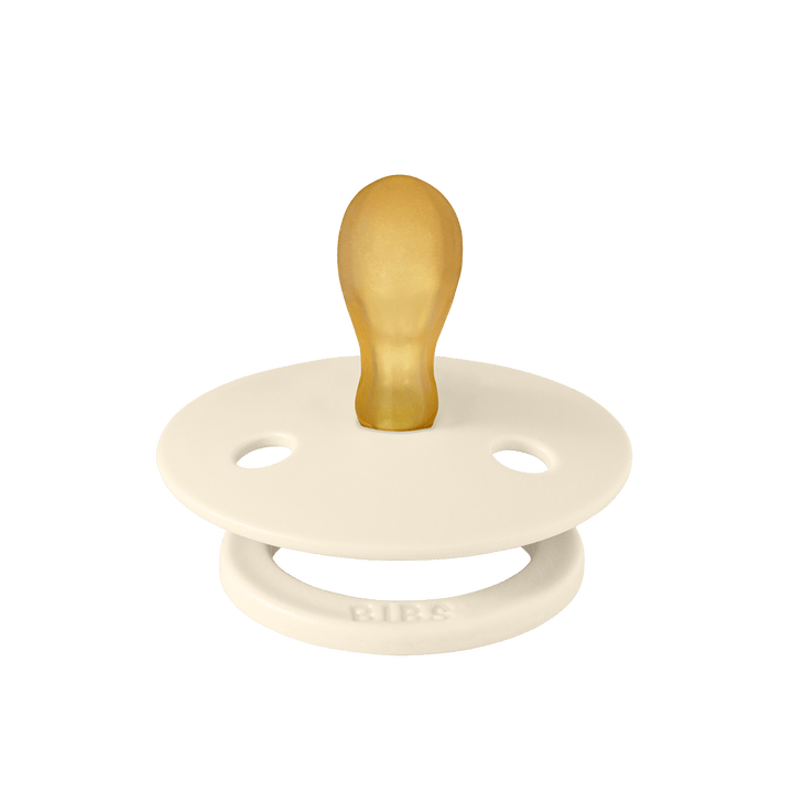 BIBS CHUPO LATEX SIZE1 IVORY 3PK