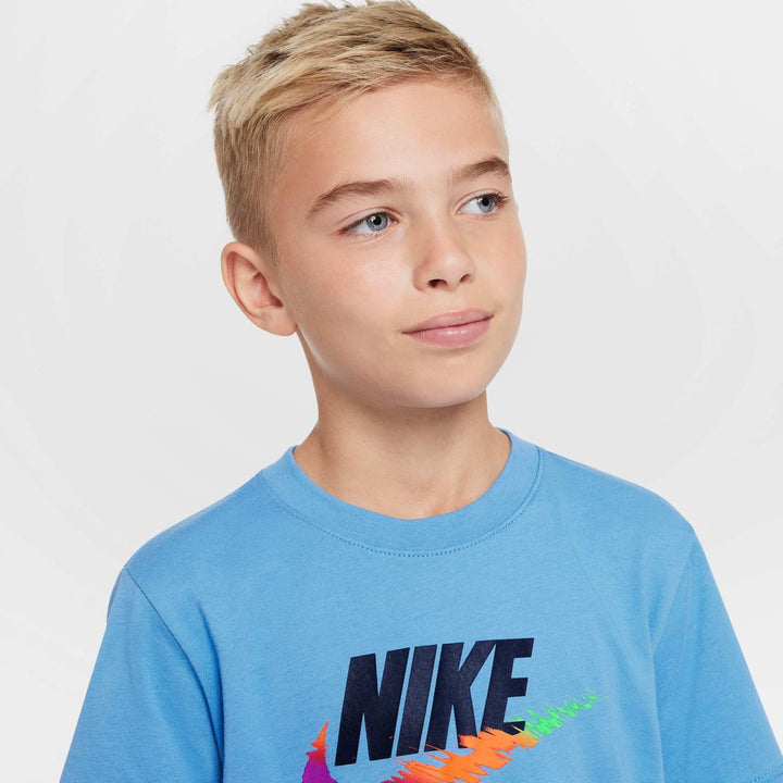NIKE NIÑO TSHIRT BRANDMARK BLUE BEYOND