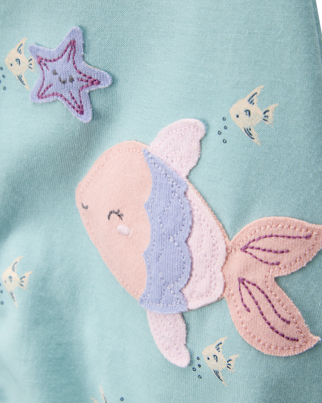 CARTERS BEBE NIÑA ROMPER BLUE