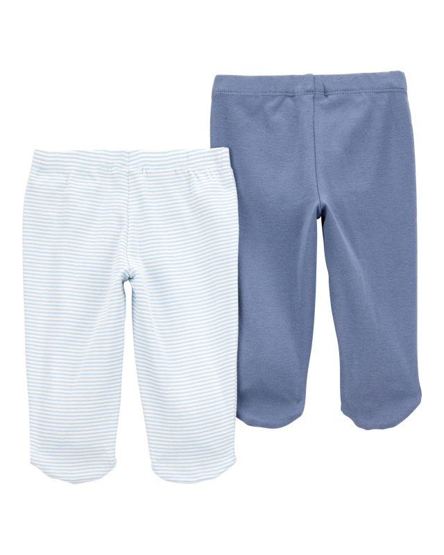 CARTERS BEBE NIÑO PANTALON BLUE 2PK