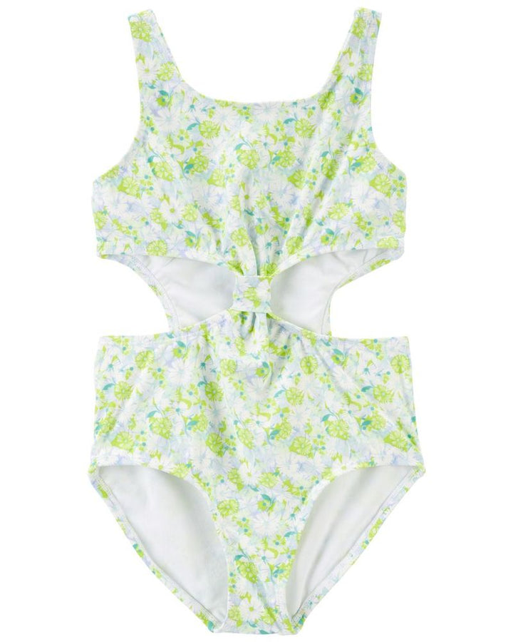 OSHKOSH NIÑA VESTIDO DE BAÑO GREEN FLORAL