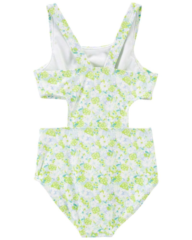 OSHKOSH NIÑA VESTIDO DE BAÑO GREEN FLORAL