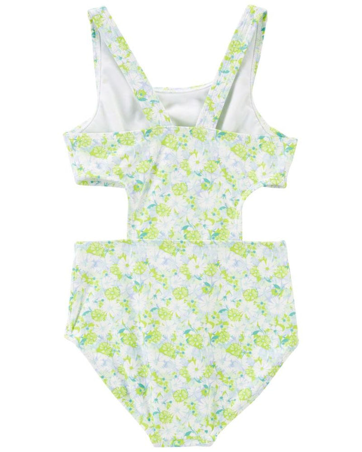 OSHKOSH NIÑA VESTIDO DE BAÑO GREEN FLORAL