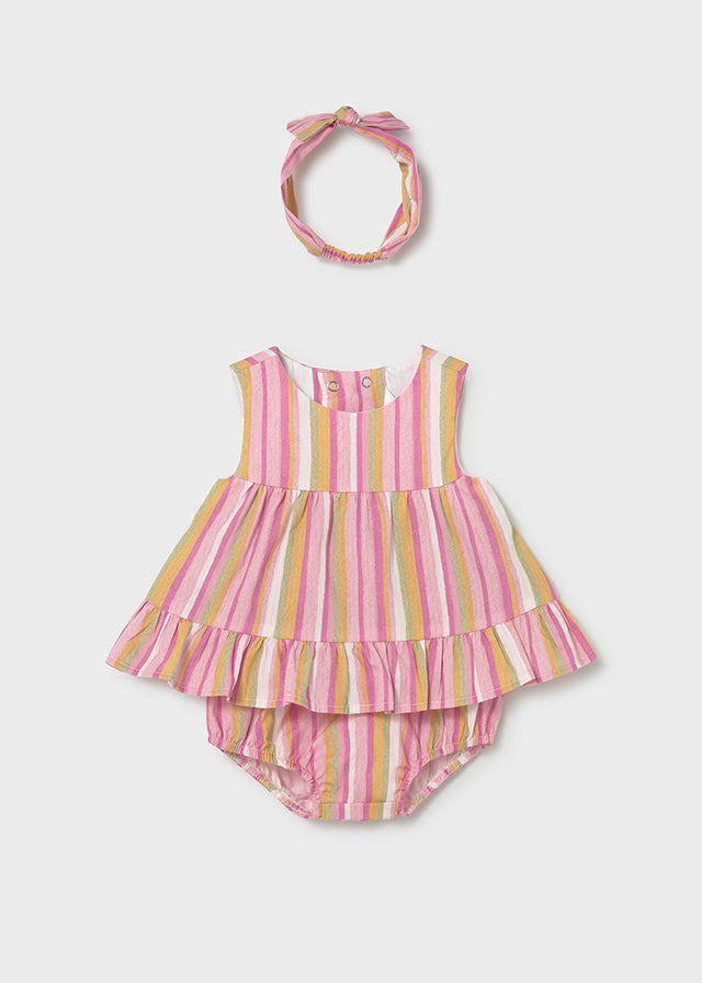 Mayoral Conjunto De Short Rose para Bebé Niña