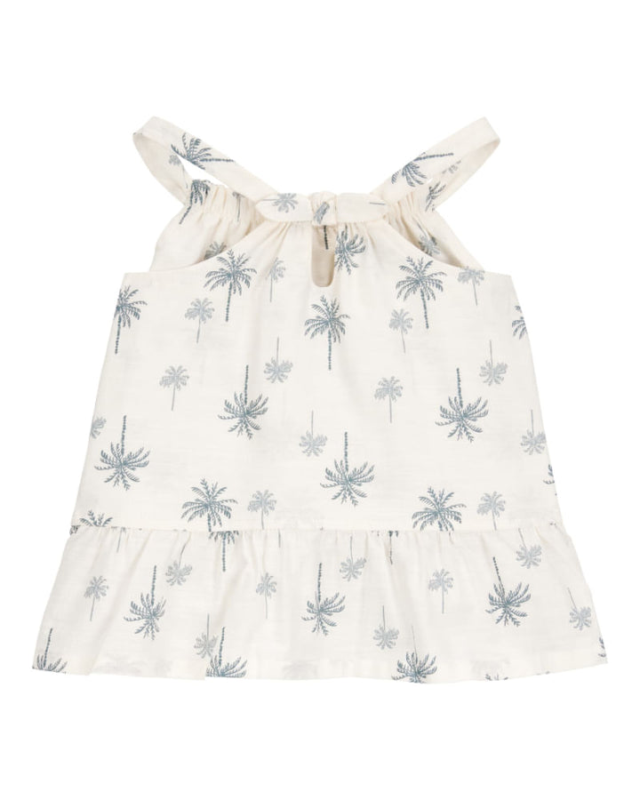 CARTERS NIÑA CONJ. DE SHORT IVORY PALM