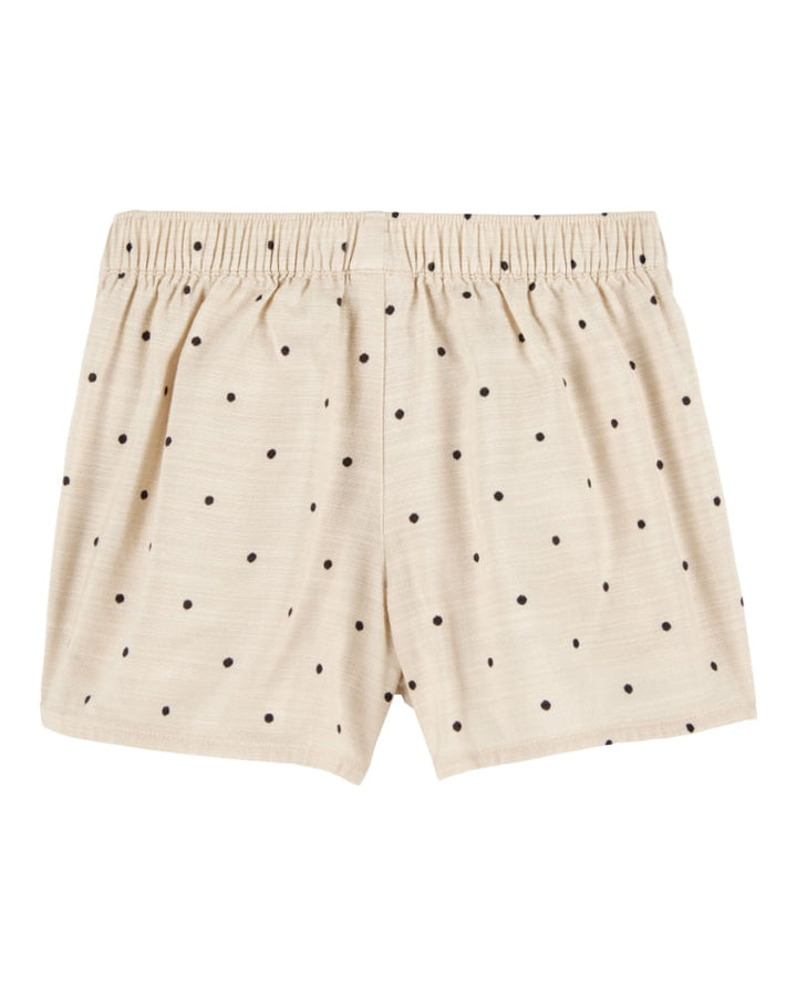 OSHKOSH NIÑA FALDA LINEN WRAP BROWN