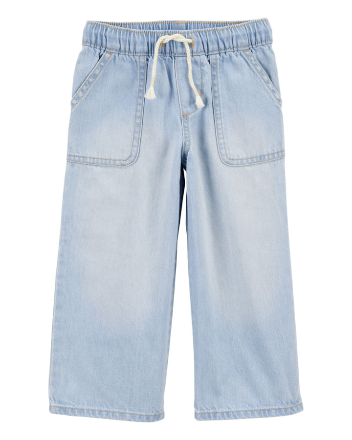 OSHKOSH NIÑA JEAN DENIM PULL-ON