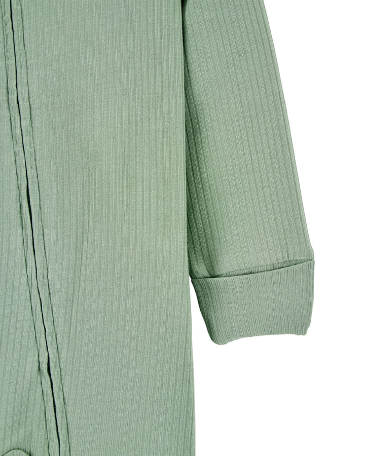 CARTERS BEBE NIÑO PIJAMA OLIVE SOLID