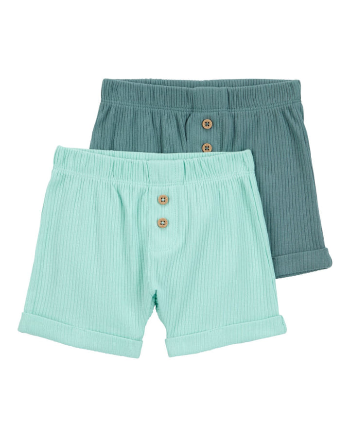 CARTERS BEBE NIÑO SHORT BLUE MFL