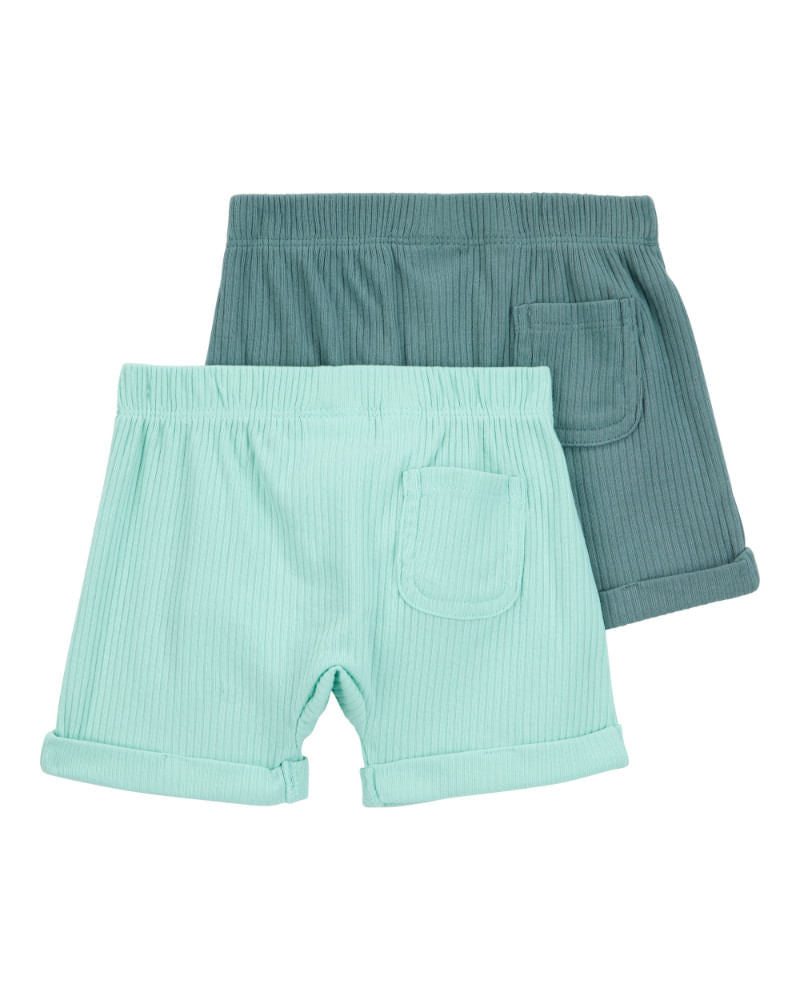 CARTERS BEBE NIÑO SHORT BLUE MFL