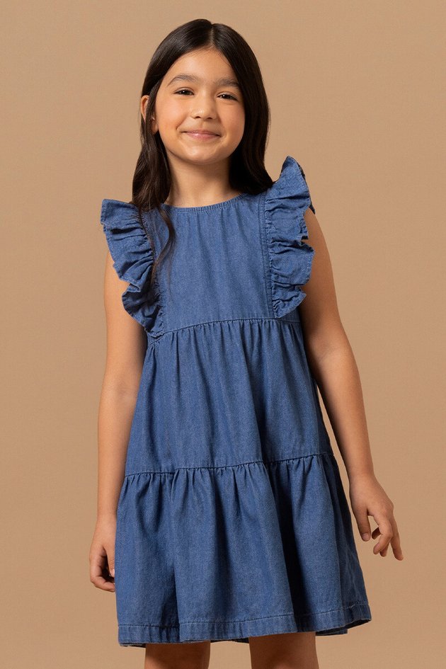 BUGBEE NIÑA VESTIDO DENIM