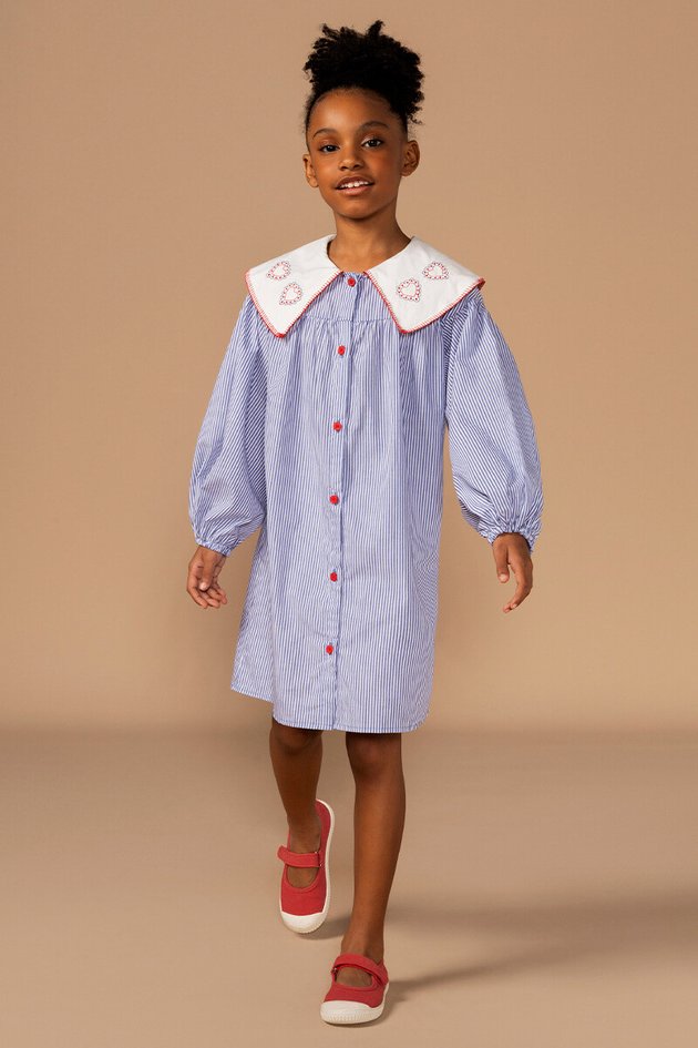 BUGBEE NIÑA VESTIDO AZUL