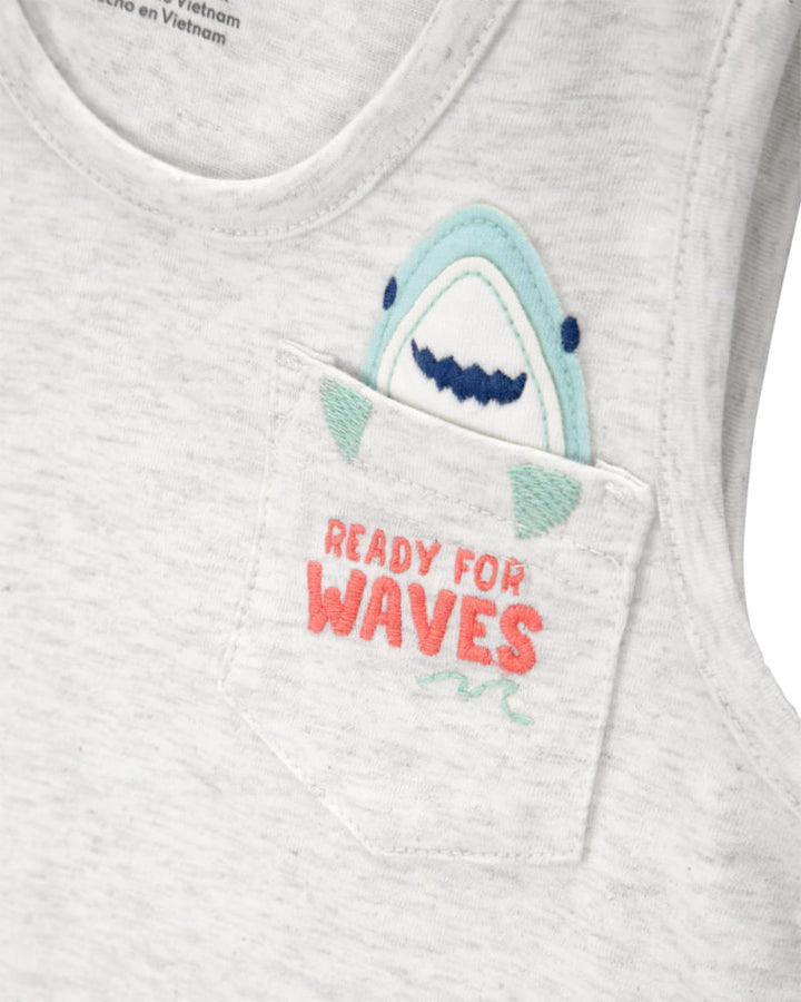 CARTERS BEBE NIÑO CONJ. DE SHORT MULTICOLOR