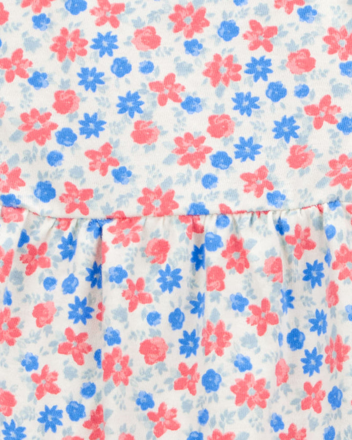 CARTERS BEBE NIÑA CONJ. DE SHORT PRINT 3PZ