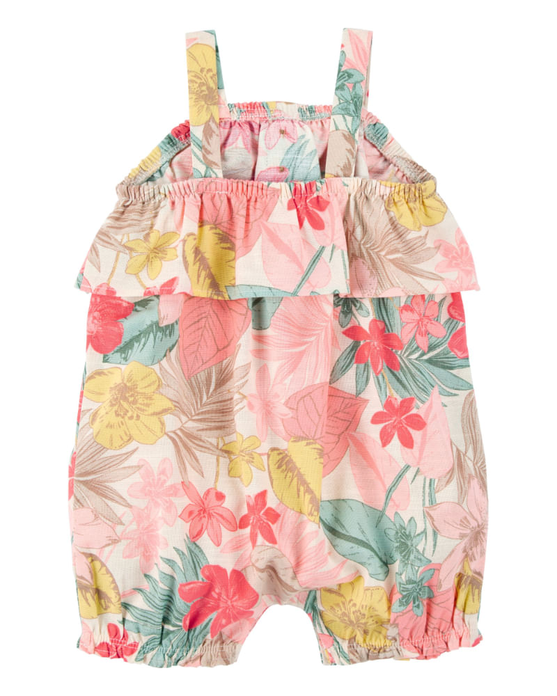 CARTERS BEBE NIÑA ROMPER PRINT