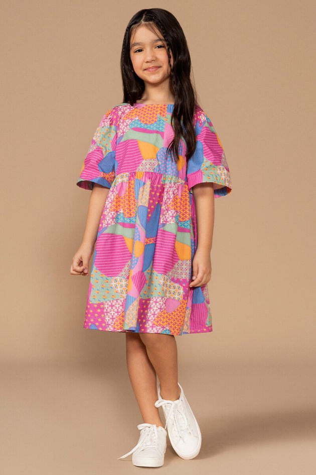 BUGBEE NIÑA VESTIDO MULTICOLOR