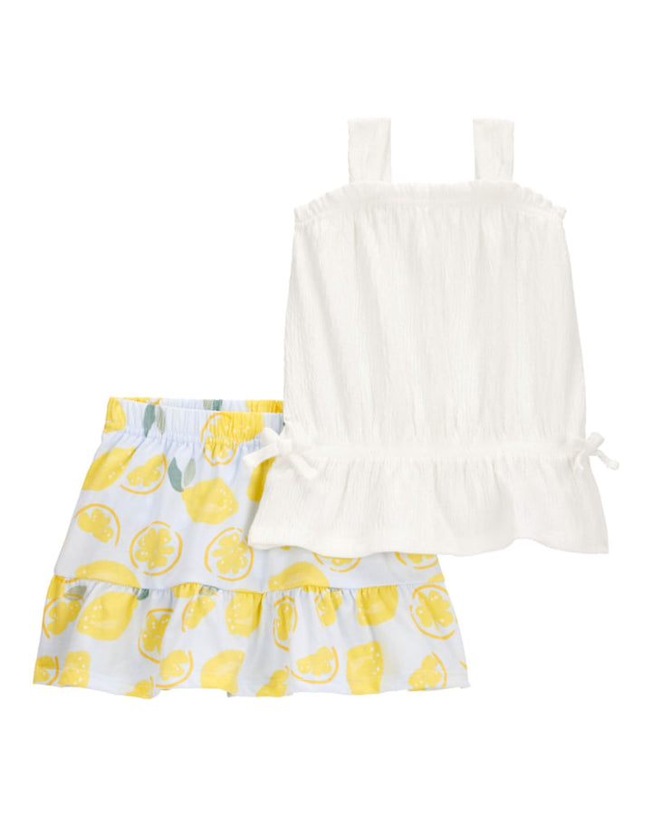 CARTERS BEBE NIÑA CONJ. DE FALDA