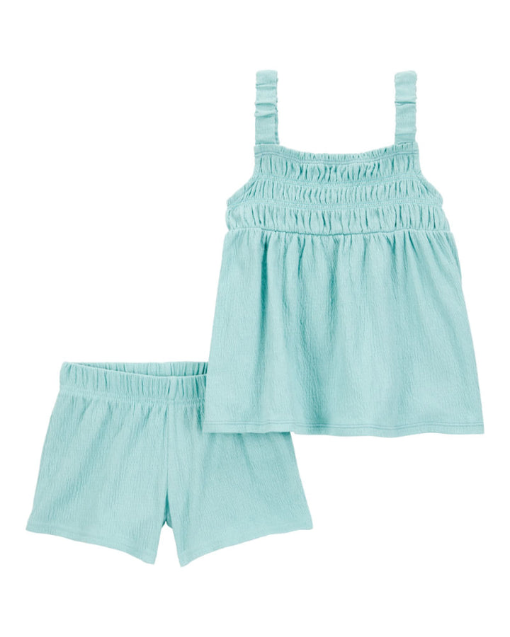CARTERS BEBE NIÑA CONJ. DE SHORT
