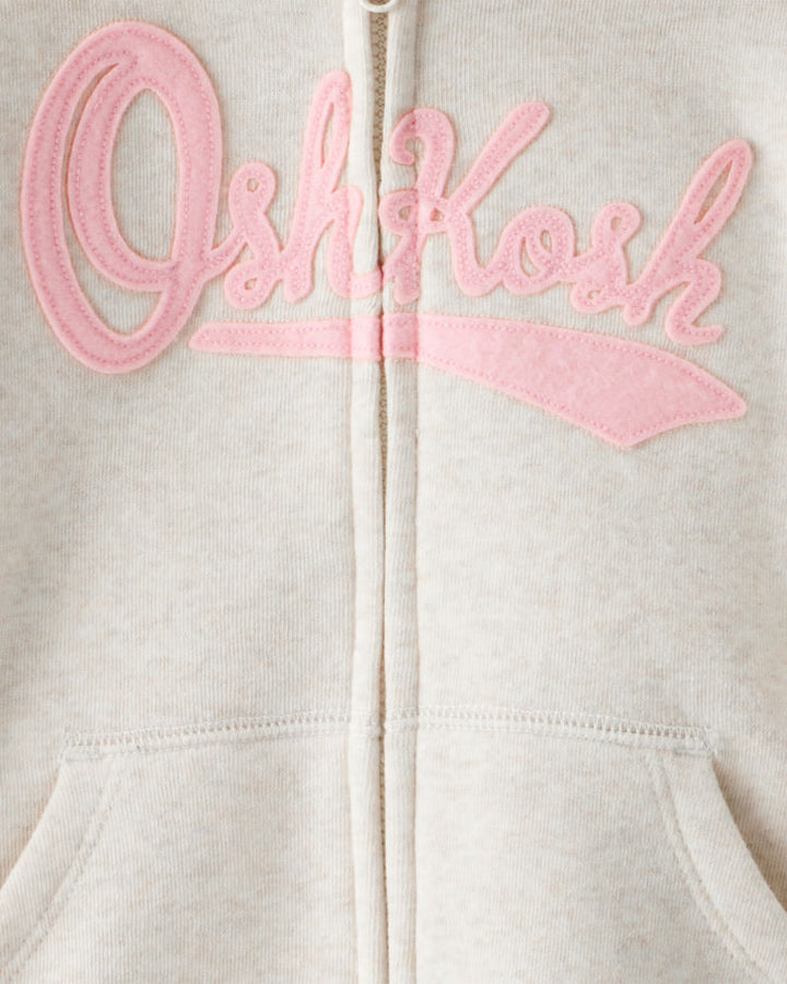 OSHKOSH NIÑA ABRIGO TG LOGO CREAM