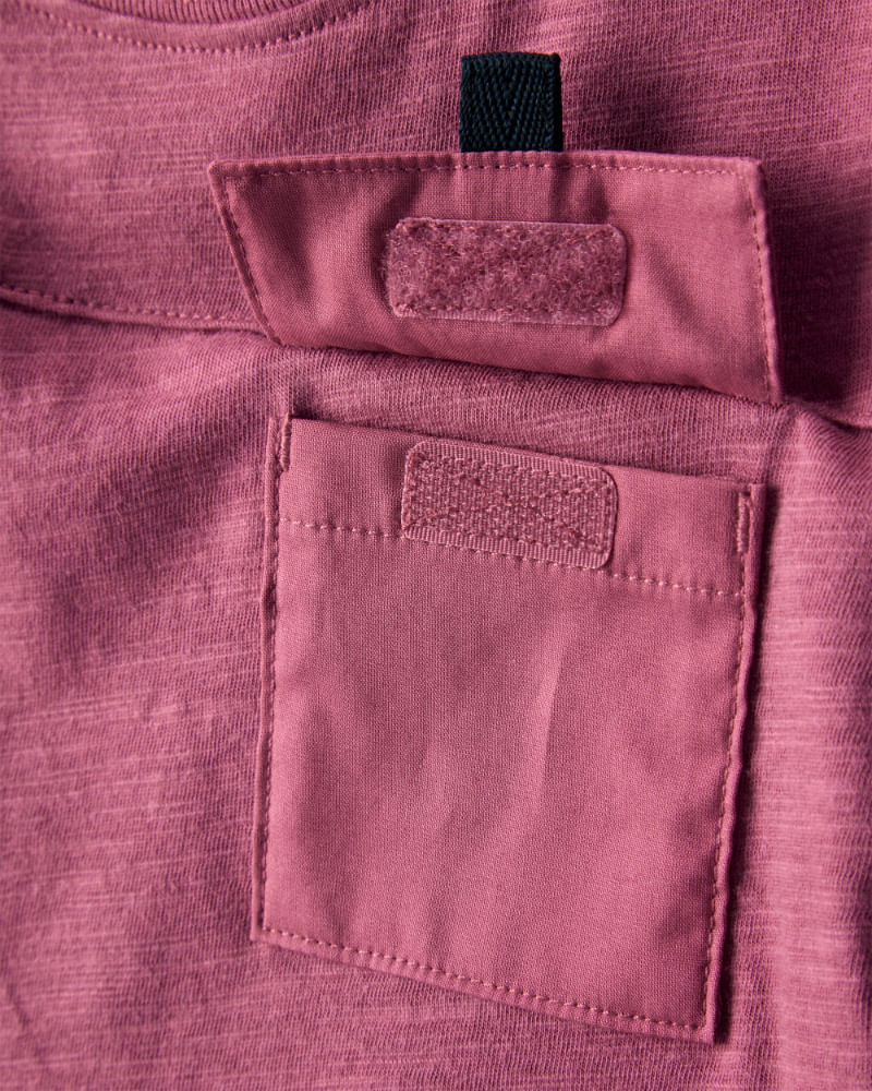 OSHKOSH NIÑO TSHIRT POCKET RED