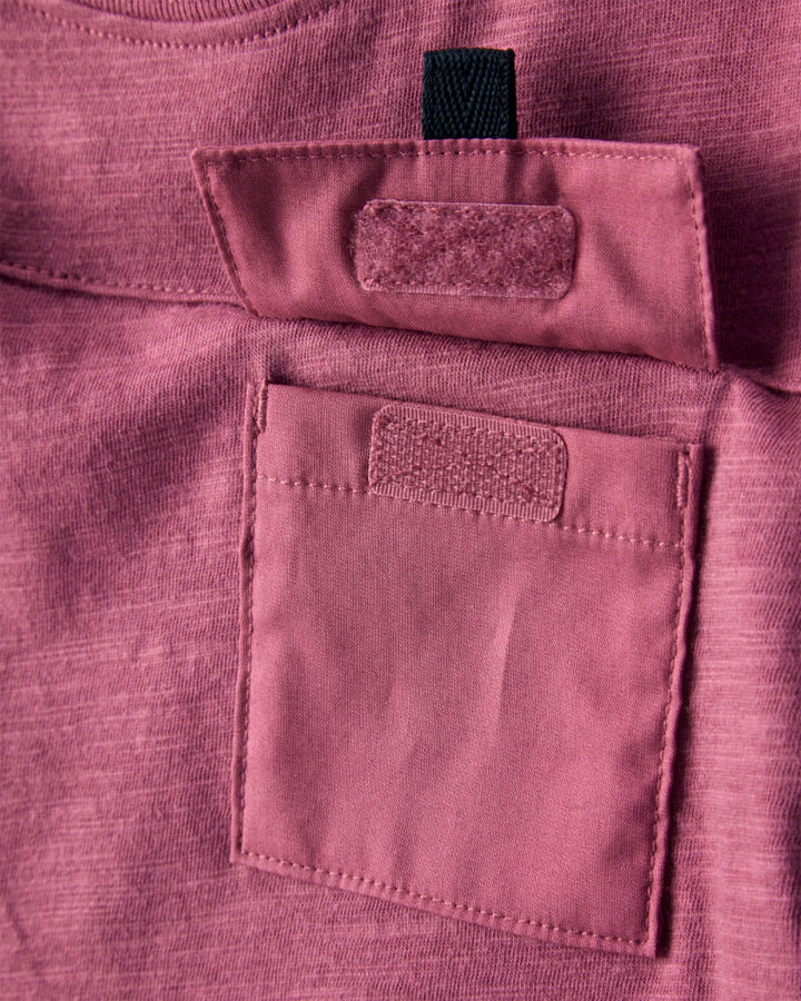 OSHKOSH NIÑO TSHIRT POCKET RED