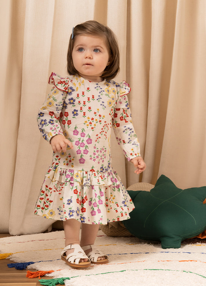 BUGBEE BEBE NIÑA VESTIDO MULTICOLOR