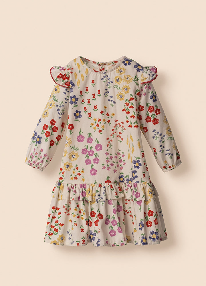 BUGBEE BEBE NIÑA VESTIDO MULTICOLOR