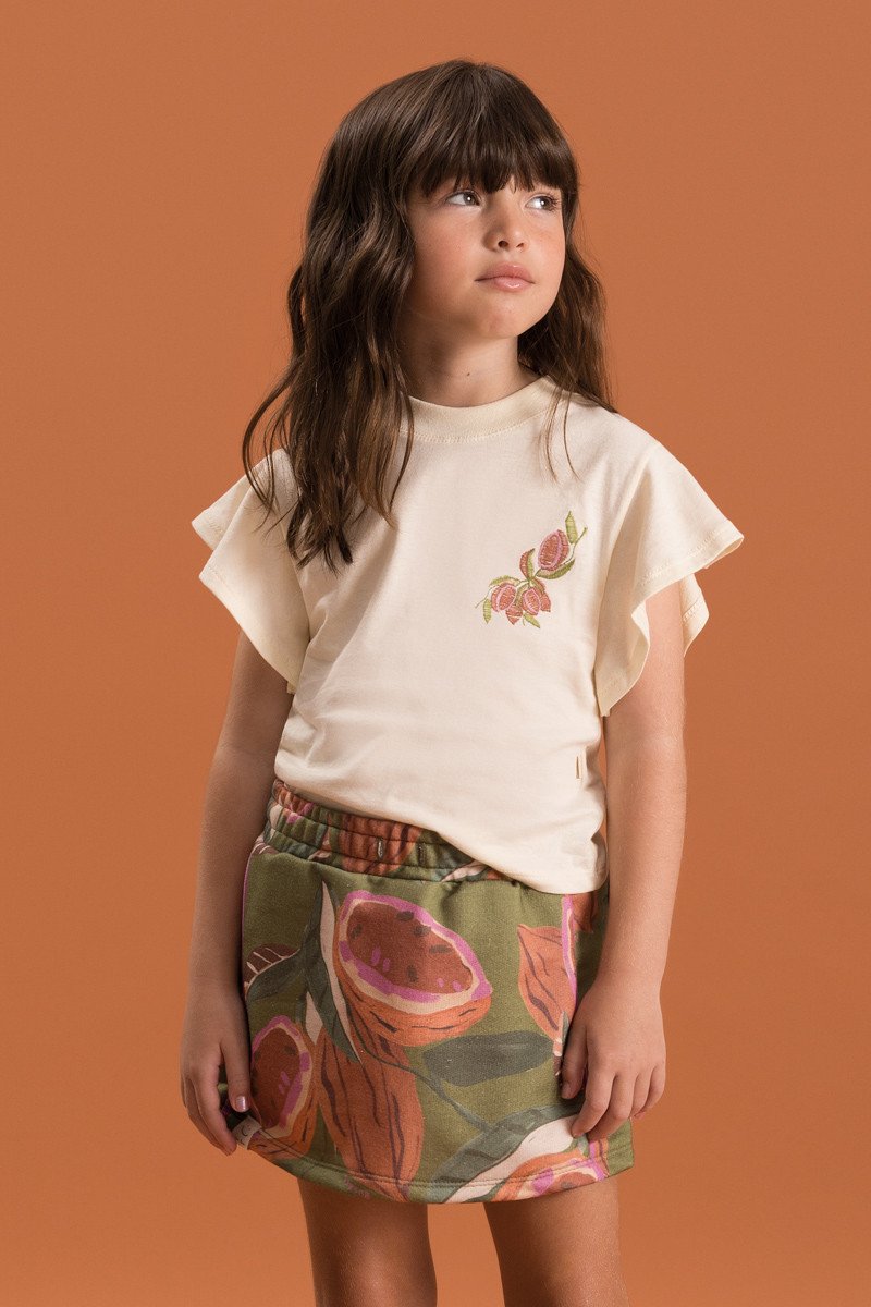 BUGBEE NIÑA CONJ. DE SHORT AMARILLO