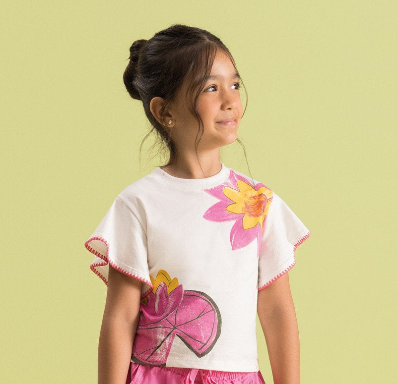 BUGBEE NIÑA BLUSA ESTAMPADO NEW OFF