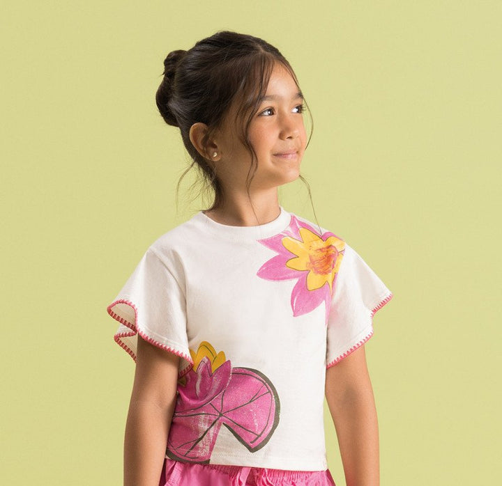 BUGBEE NIÑA BLUSA ESTAMPADO NEW OFF