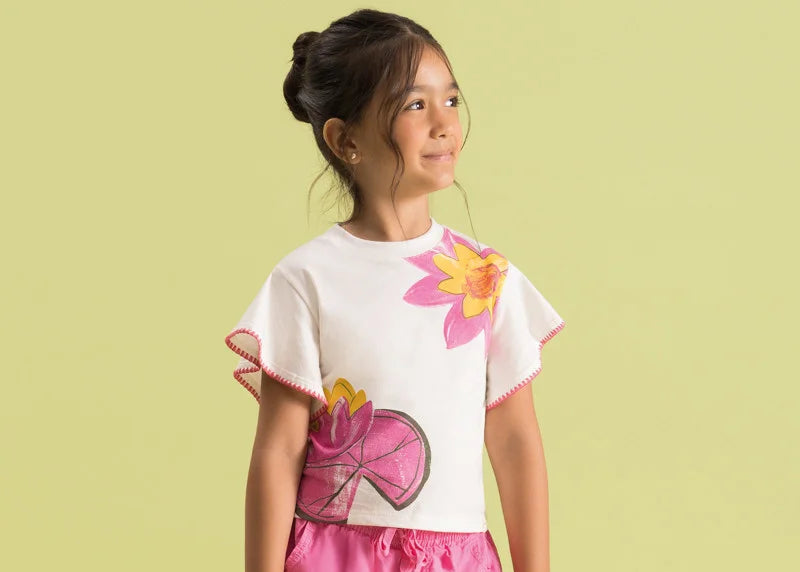 BUGBEE NIÑA BLUSA ESTAMPADO NEW OFF