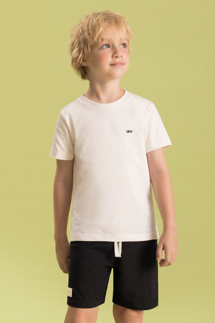 BUGBEE NIÑO CONJ. DE SHORT BEIGE