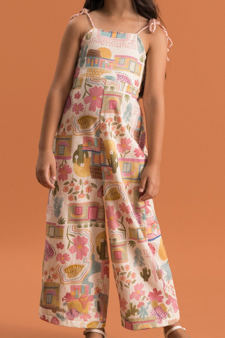 BUGBEE NIÑA ENTERIZO MARRON