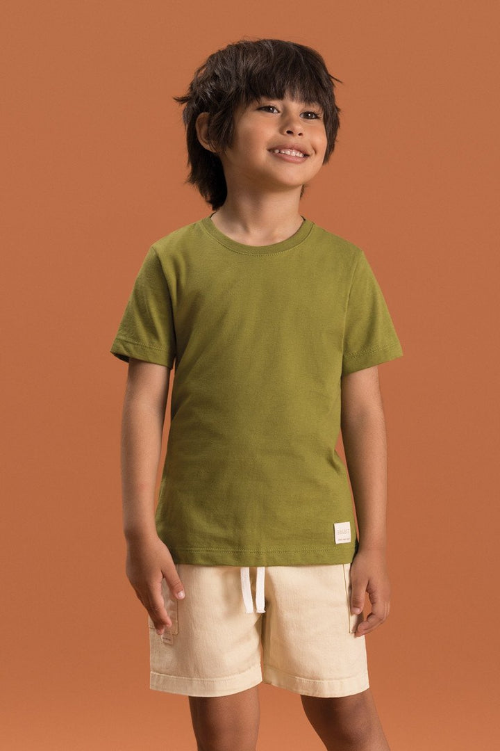 BUGBEE NIÑO CONJ. DE SHORT GRIS