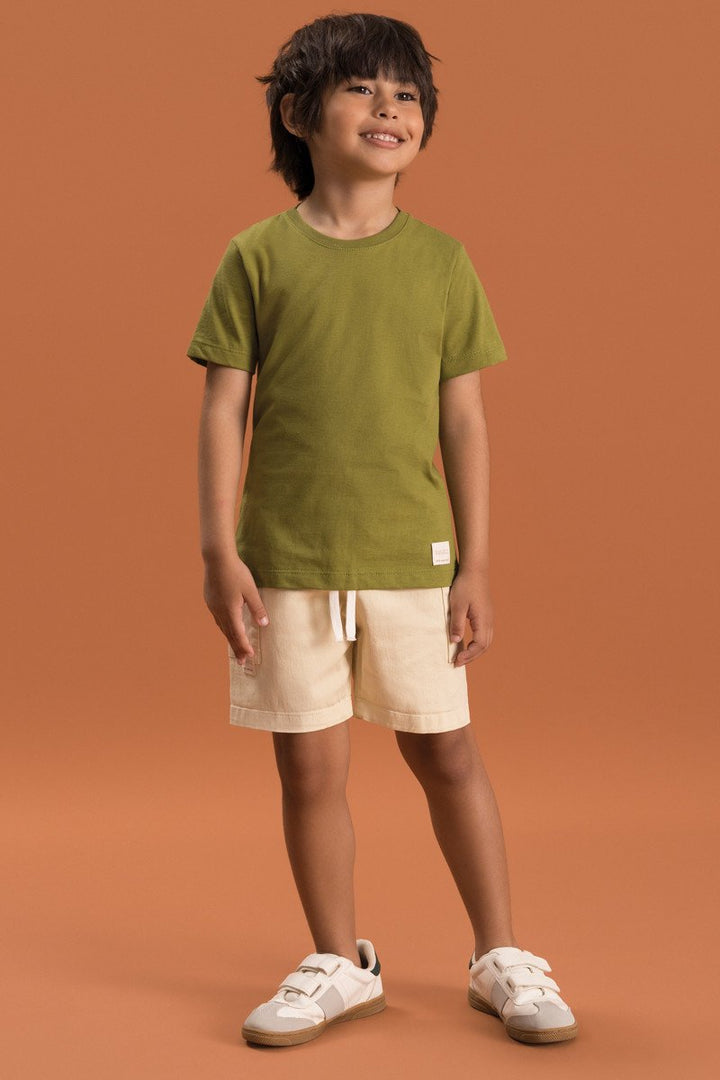 BUGBEE NIÑO CONJ. DE SHORT GRIS