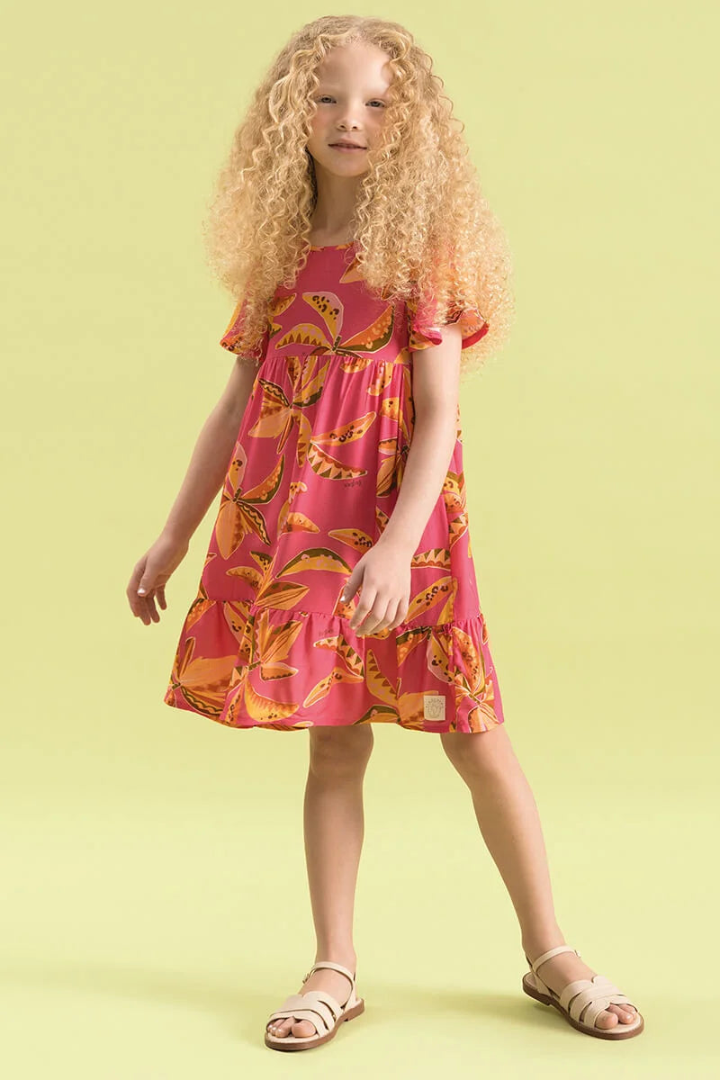 BUGBEE NIÑA VESTIDO ESTAMPADO FLORAL