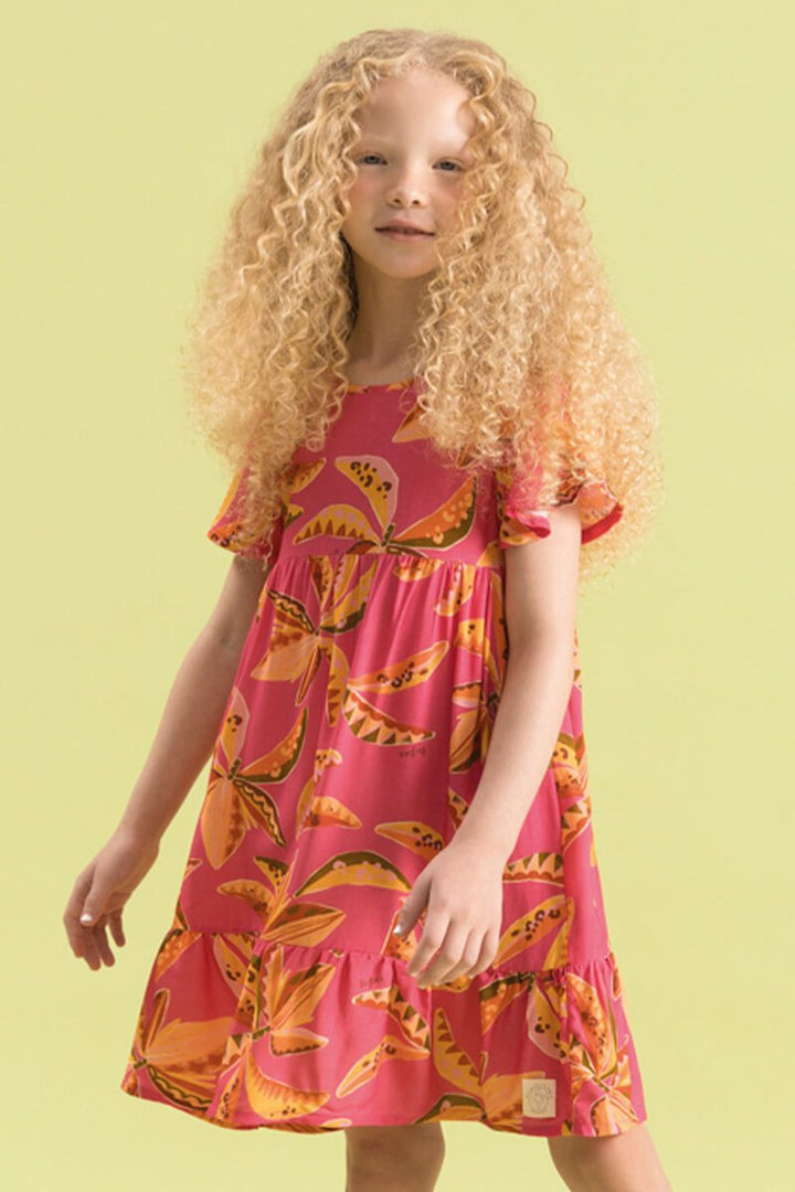 BUGBEE NIÑA VESTIDO ESTAMPADO FLORAL