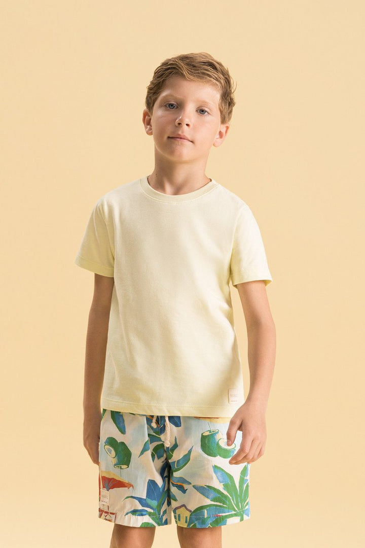 BUGBEE NIÑO CONJ. DE SHORT AMBAR