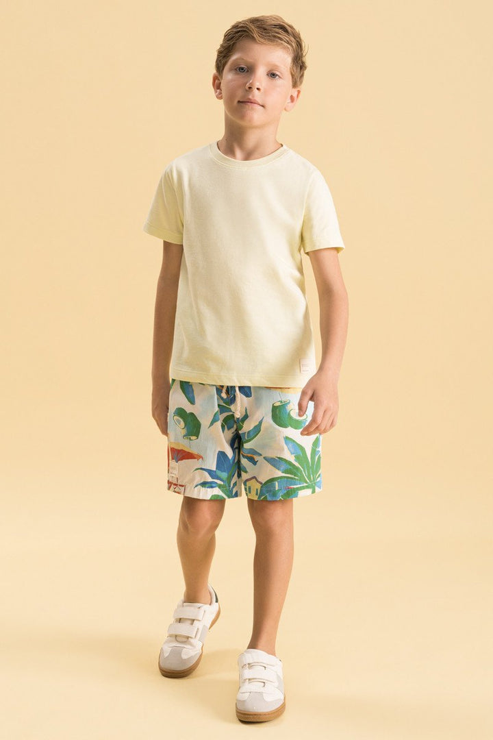 BUGBEE NIÑO CONJ. DE SHORT AMBAR