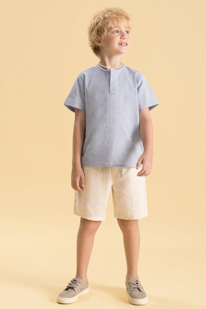 BUGBEE NIÑO CONJ. DE SHORT AZUL BRIGHT