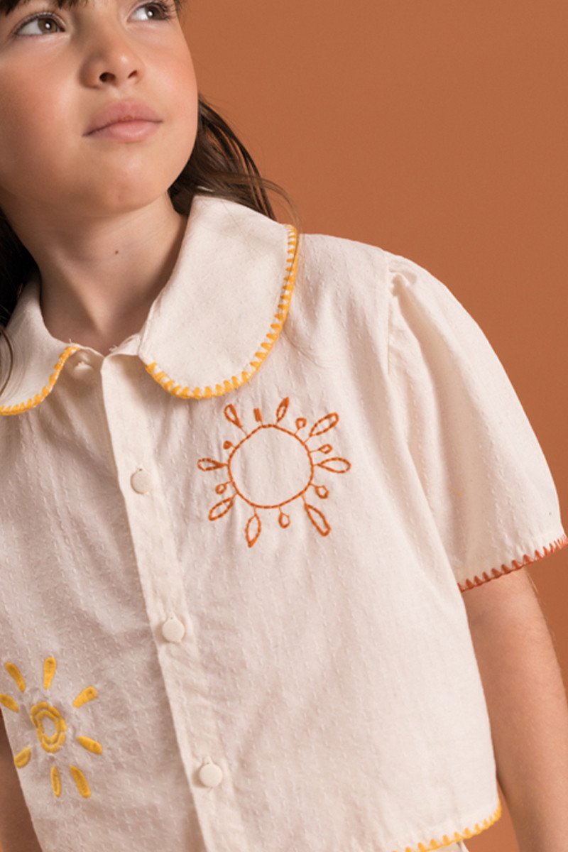 BUGBEE NIÑA BLUSA JAQUINETTE NEW OFF