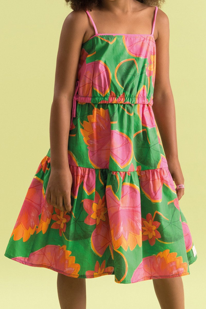 BUGBEE NIÑA VESTIDO VICTORIA REGIA