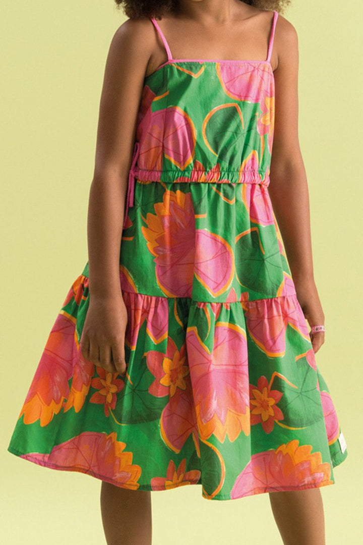 BUGBEE NIÑA VESTIDO VICTORIA REGIA