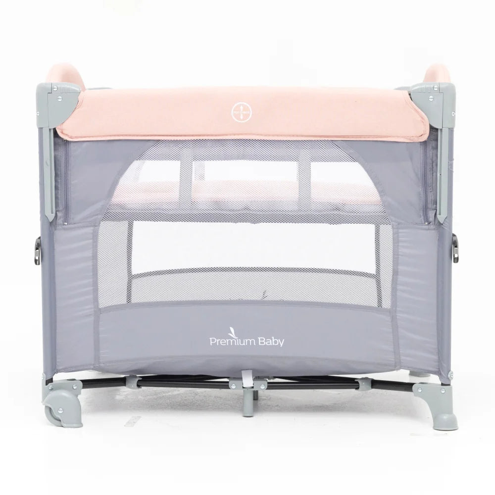 PREMIUM BABY PLAY CORRAL PARA BEBE ROSA