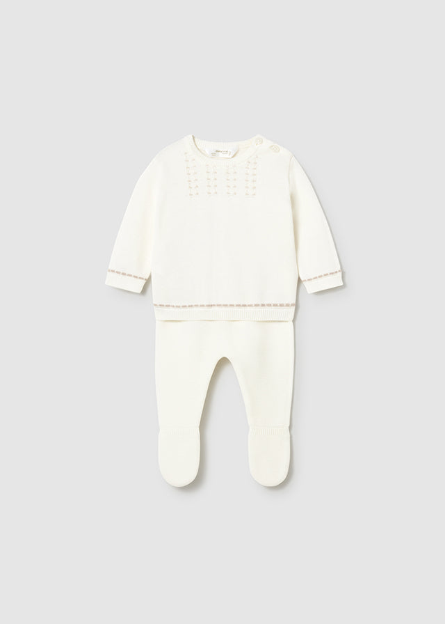 Mayoral Pijama Polaina Tricot Ceramica para Bebé Niño