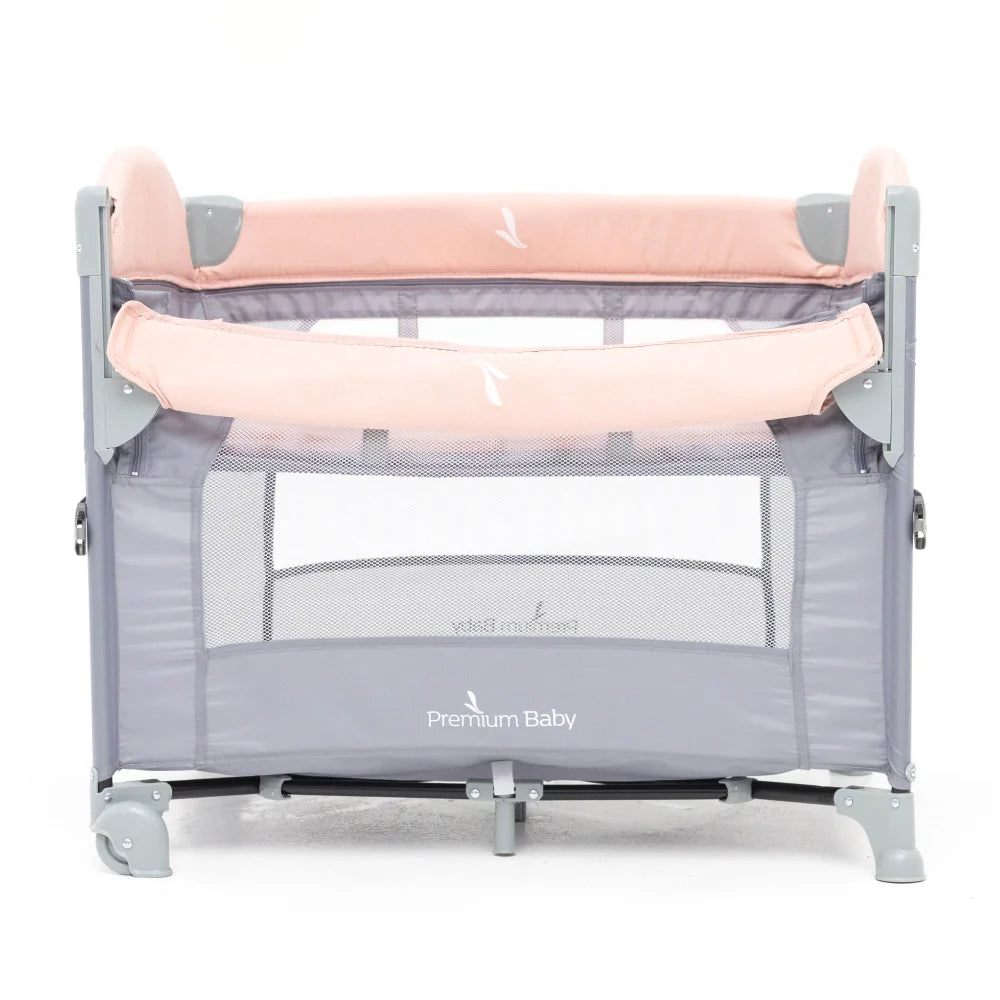PREMIUM BABY PLAY CORRAL PARA BEBE ROSA