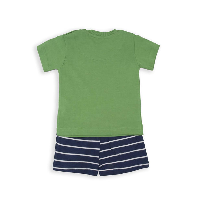 BABY BOL NIÑO CONJ DE SHORT VERDE