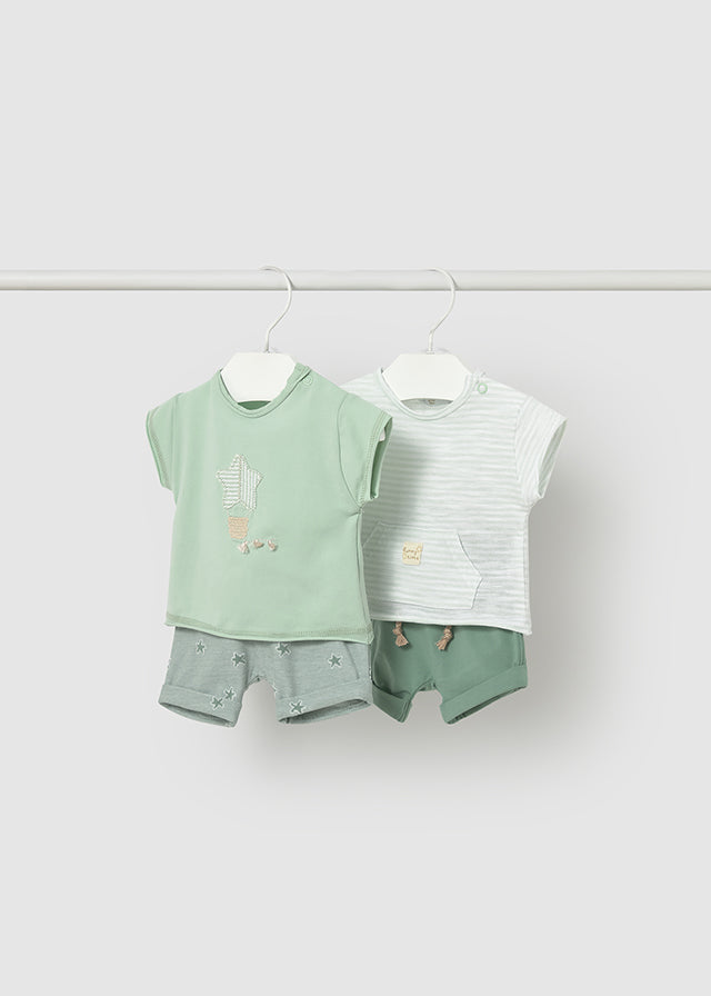 Mayoral Conjunto De Pantalon 4pcs Alga para Bebé Niño